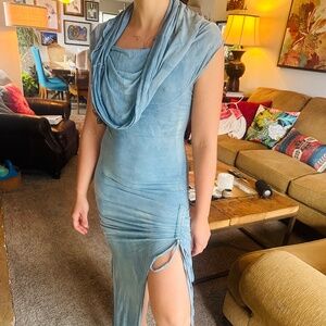 Caraucci Cowl Neck Dress
